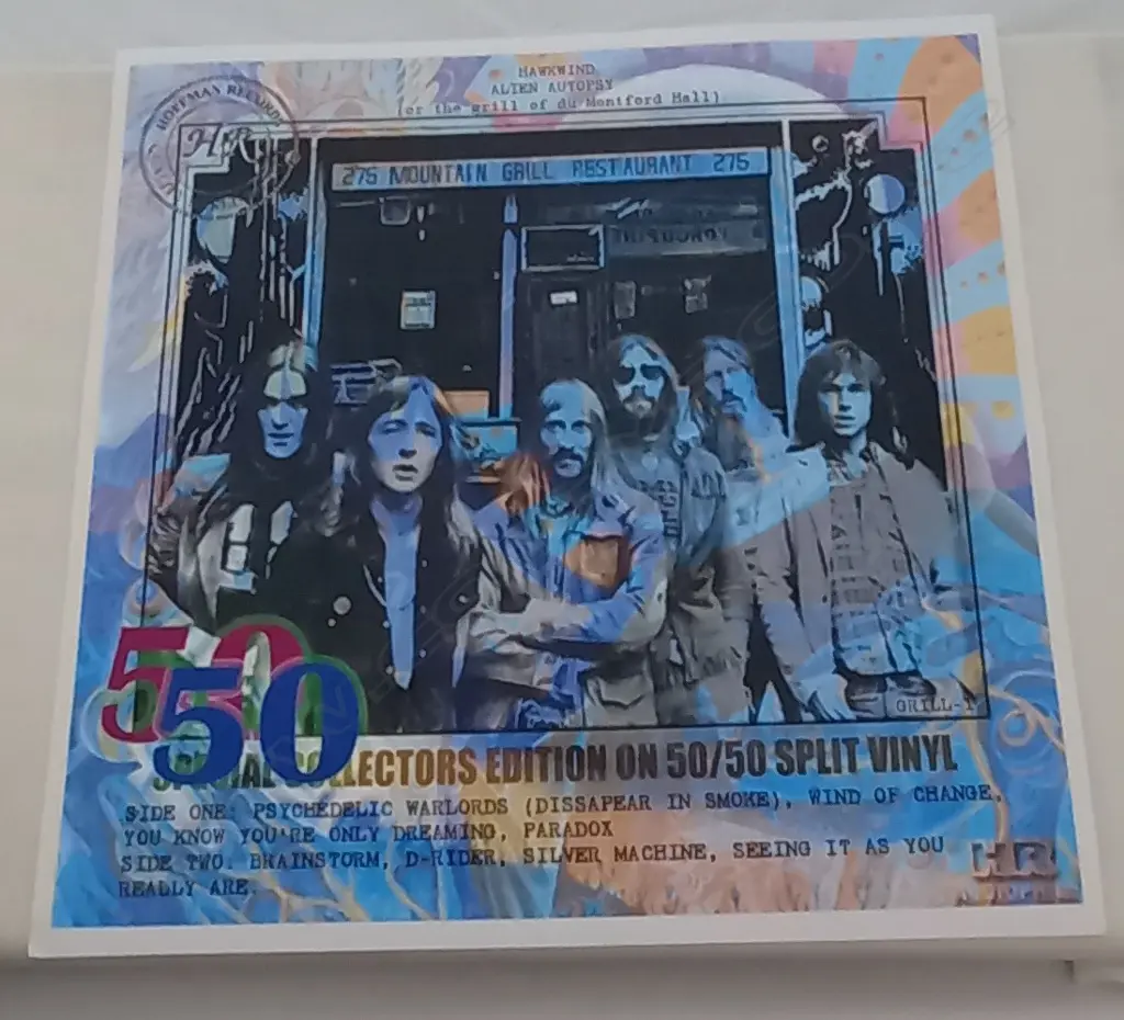 Hawkwind, Greasy Truckers Party (Live At The Roundhouse February 1972), (Coloured Vinyl) Image 1++